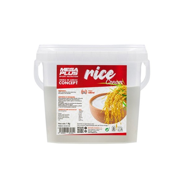 Crema de Arroz Concept 1kg Sabor Natural - Mega Plus