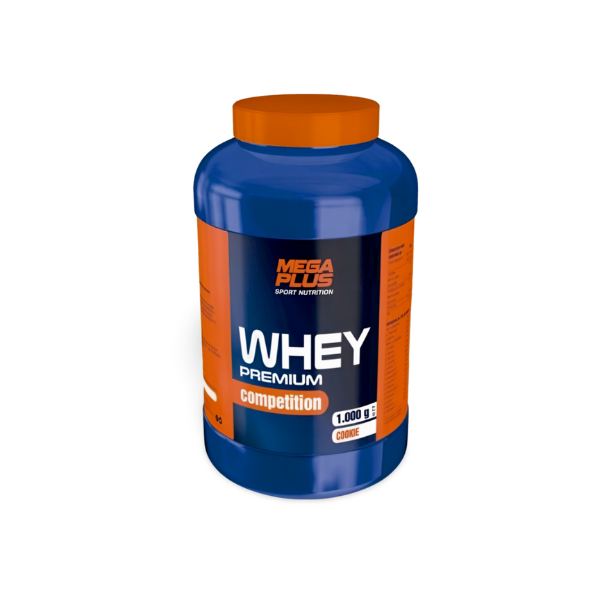 Proteína Whey Premium Competition Sabor Cookie 1kg - Mega Plus