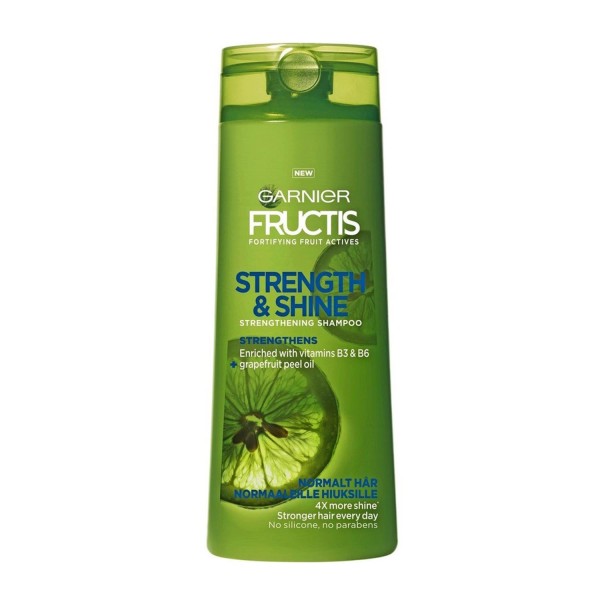 Garnier fructis champu normal strength & shine 400ml
